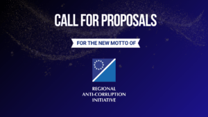 Call for Proposals: New Motto for the Regional Anti-Corruption Initiative